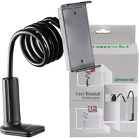 Urbanoki Gooseneck Phone Holder Flexible Clamp Mount for Bed Desk