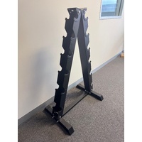 Curve Fitness 6 Tier A-Frame Dumbbell Rack
