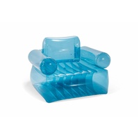 Intex Transparent Blue Inflatable Armchair 66503
