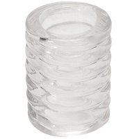 Titanmen Cock Cage Black - Clear