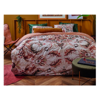 Persian Rug At Home Cotton Natural Quilt Cover Sets by Bedding House King