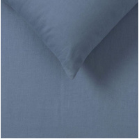 Hemp Sky Blue Sheet Set by Vintage Design Homeware Queen