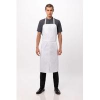 Brio Chef White Bib Apron by Chef Works
