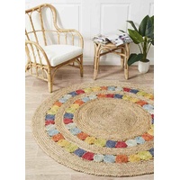 Atrium Fruit Multi By Rug Culture - 240X240CM - ROUND