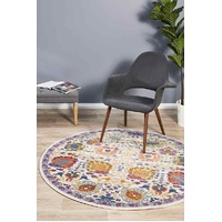 Babylon 206 Multi Round by Rug Culture - 240X240CM - ROUND