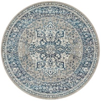 Babylon 207 Blue Round by Rug Culture-150X150CM - ROUND