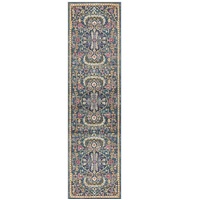 Babylon 209 Navy Runner by Rug Culture-400X80CM - RUNNER