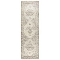 Century 977 Silver Runner by Rug Culture - 80 x 400 cm - RUNNER