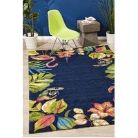 Copacabana 591 Navy By Rug Culture - 280X190CM RECTANGLE