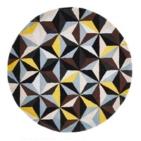 Matrix 900 Blue Round By Rug Culture - 200X200CM - ROUND