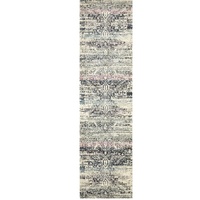 Museum 865 Blue Runner by Rug Culture-400X80CM - RUNNER