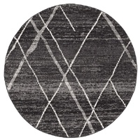 Oasis 452 Charcoal Round by Rug Culture-150X150CM - ROUND