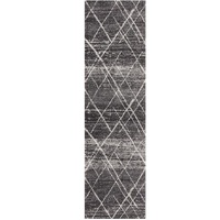 Oasis 452 Charcoal Runner by Rug Culture-400X80CM - RUNNER