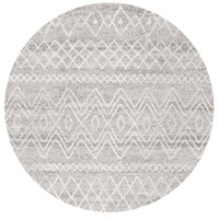 Oasis 453 Grey Round by Rug Culture-150X150CM - ROUND