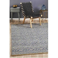 Relic 130 Blue By Rug Culture - 280X190CM - RECTANGLE