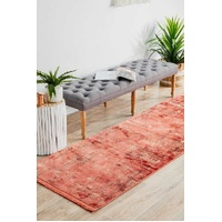 Reflections 101 Coral Runner by Rug Culture - 500X80CM - RUNNER