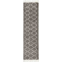 Saffron 11 Grey Runner by Rug Culture - 300X80CM - RUNNER