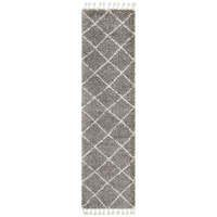 Saffron 22 Grey Runner by Rug Culture - 200X80CM - RUNNER