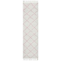 Saffron 22 Pink Runner by Rug Culture - 300X80CM - RUNNER