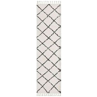 Saffron 22 White Runner by Rug Culture - 200X80CM - RUNNER