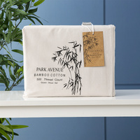 Bamboo Cotton 500 Thread Count Dove Sheet Sets by Park Avenue Queen
