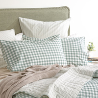 Alison Yarn Dyed Cotton Reversible Forest Quilted Coverlet Set by Renee Taylor Super King