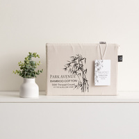 500 Thread Count Dove Bamboo Cotton Super King Combo Set by Park Avenue