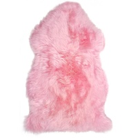 Natural New Zealand Sheep Skin Pink by Rug Culture - 105X70CM - RECTANGLE