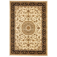 Sydney 9 Ivory Black Runner Rug by Rug Culture - 300X80CM - RUNNER