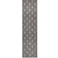 Terrace 5502 Black Runner by Rug Culture-300X80CM - RUNNER