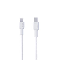 Aukey Circlet CL 1m Aramid Fiber Core USB-C TO Lightning White (CB-KCL1)