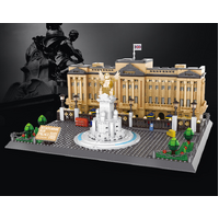 Buckingham Palace Mini Building Blocks Model – Iconic Landmark for Display, Gift & Educational Play (Beige) | Other Architectural Models Available In-