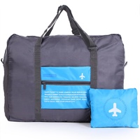 Compact Foldable Travel Duffel Bag – Lightweight Carry-On for Weekend Trips, Overnight & Gym Use (Blue) | Other Colors Available In-Store