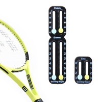 Tennis Racket Scorekeeper 2-Pack in Black – Dual Portable Score Trackers for Points, Games & Sets | Other Colours Available In-Store