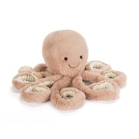 Brown Octopus Plush Toy - Soft Short Plush Stuffed Animal: Perfect Birthday/Christmas/Party Gift for Boys, Girls & Adults