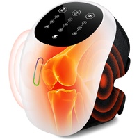 Cordless 360° Knee Massager: 3 Intensity Levels, Comfortable Wrap Design for Athletes, Seniors & Active Adults