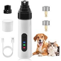 Pet products Silent Groom Pro Nail Grinder, 2025 New Dog Nail Trimmer, USB Rechargeable Pet Nail Grinder, Dog Nail Trimmers, Pet Paws Grooming Smoothi