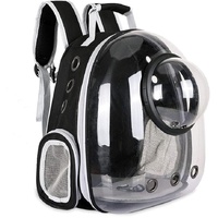 pet products Pet Space Capsule Backpack, Small Medium Cat Puppy Dog Carrier, Transparent Breathable Heat Proof, Pet Carrier for Travel Hiking Walking 