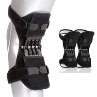 Power Knee Braces (2 Pack): 4-Spring Joint Support, Adjustable Stabilizer for Pain Relief, Sports & Daily Use