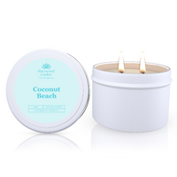 Coconut Beach Soy Candle Tin 165g