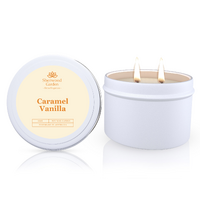 Caramel Vanilla Soy Candle Tin 165g