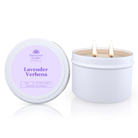 Lavender Verbena Soy Candle Tin 165g