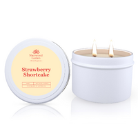 Strawberry Shortcake Soy Candle Tin 165g
