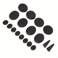 18Pcs Heated Basalt Massage Stones With Warmer Box