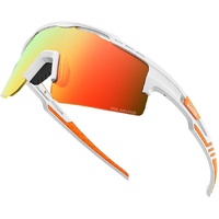 OutdoorMaster Hawk II Polarized Sports Sunglasses for Men Women, TAC 100% UV400 Protection TR90 Frame Cycling Sunglasses, Baseball Running Fishing Gol