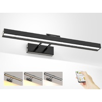 Picture Light Battery Operated, 16in Wireless Art Light for Paintings Color Temperature Adjustable Dimmable Battery Picture Light with Remote Control 