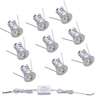 Mini LED Downlights for Ceiling 9 Pack,Cold White 6000K LED Recessed Ceiling Lights Spot Lights for Living Room Bedroom Kitchen Garden [Energy Class E