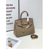2025- Euro-american Elegant Crocodile Leather  Handbag Bag - Birkin 25, ivory tint,palladium Hardware