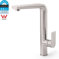 Brushed Nickel New Design Kitchen Mixer Sink Tap Laundry Faucet Swivel Spout