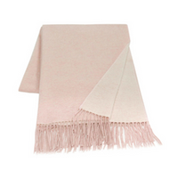 Chiswick Scarf - Cashmere/Merino Wool Blend - Blush